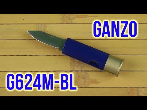 Распаковка Ganzo G624M-BL