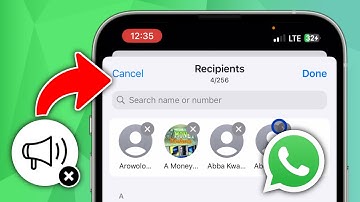 How to Remove Contact from Broadcast on WhatsApp