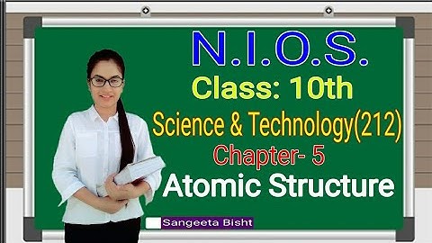 NIOS | Class 10th || Science(212)| Chapter-5