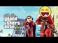 طقطقه قراند مع صعوط ( المحاولة الفاشلة لسرقة الطيارة ) | GTA V Moments 1#