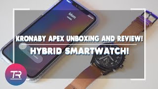 Kronaby Apex Unboxing and Review! Hybrid Smartwatch!