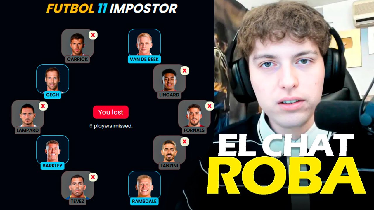DAVOO XENEIZE JUEGA FUTBOL 11 (DAVOO ES ROBADO POR EL CHAT)