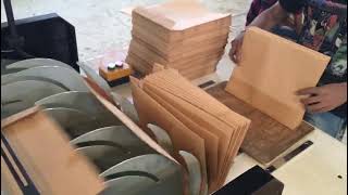 Mini Pocket Envelopes Folding Machine Office Small Paper Envelope Making Machine