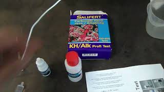 Make your Salifert Alkalinity test kit last twice as long.