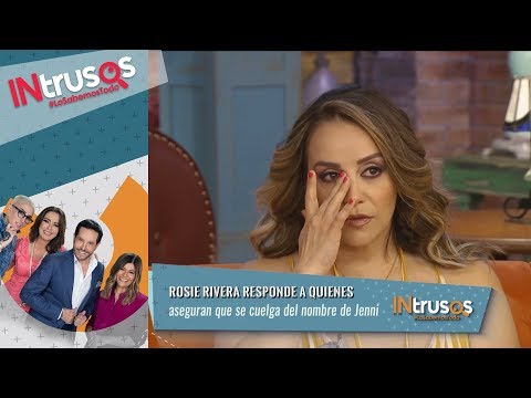 Rosie Rivera habló del abuso que sufrió por parte del primer marido de Jenni Rivera | Intrusos