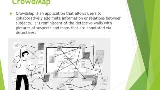 CrowdMap: A use case for web annotation data model