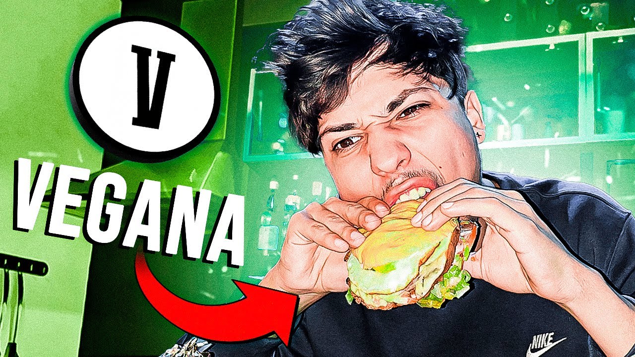 Esta HAMBURGUESA VEGETARIANA parece de CARNE...