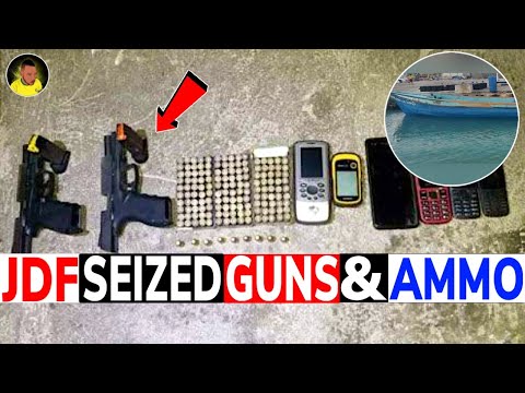 JDF seized two GUNS two MAGAZINES and 159 rounds of AMMO