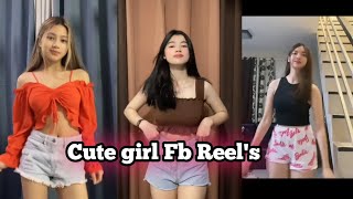 Fb Reel's Cute girl 😍 short video Ep23