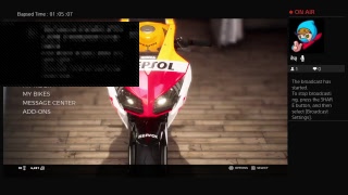 Ride 3 first day Blackrofz's Live PS4 Broadcast