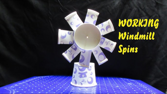 How To Make An Amazing Paper Roll Windmill - DIY Crafts Tutorial