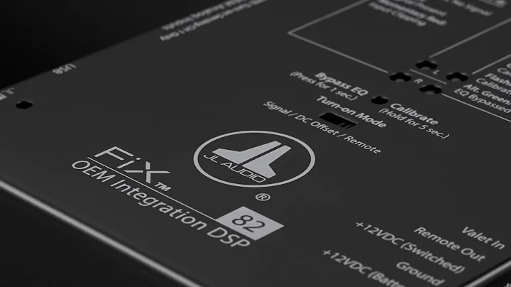 JL Audio FiX™ OEM Integration DSP Product Spotlight
