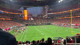 Atlanta Falcons preseason game at Marcedes Benz Stadium