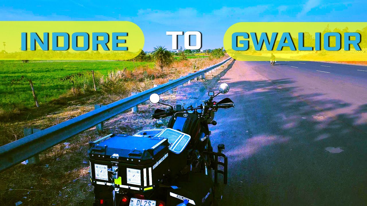 Indore To Gwalior | Solo Travel | Thunderbird 500cc | 500 kms