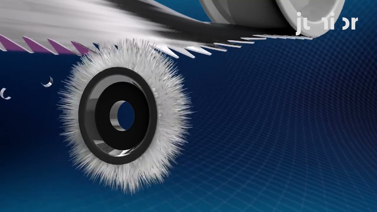 Benzi panglica bimetal JUNIOR Germania - Perie span uzata