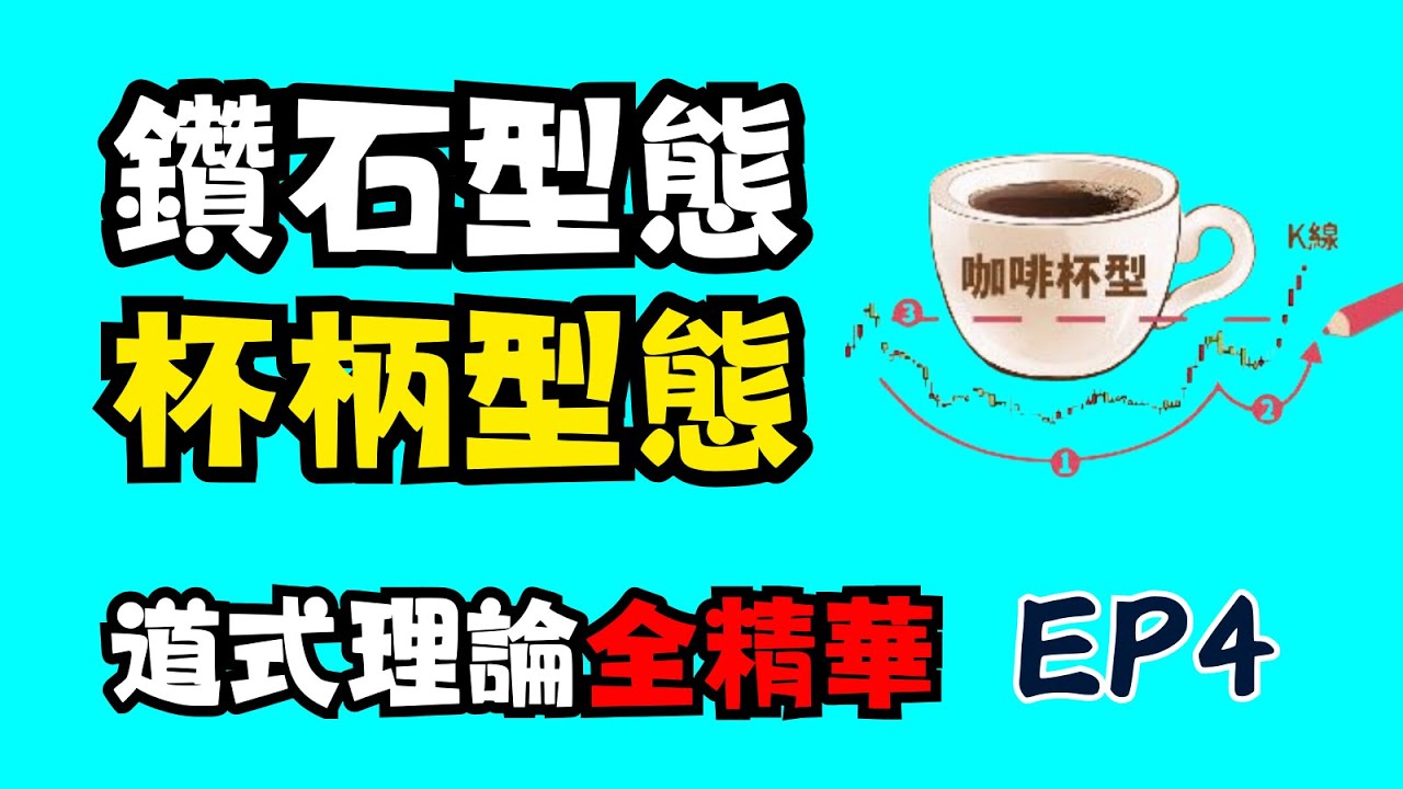 道氏理論全精華】 EP4 盤面實戰篇中繼型態鑽石型態加速線頭肩底頭肩頂- YouTube