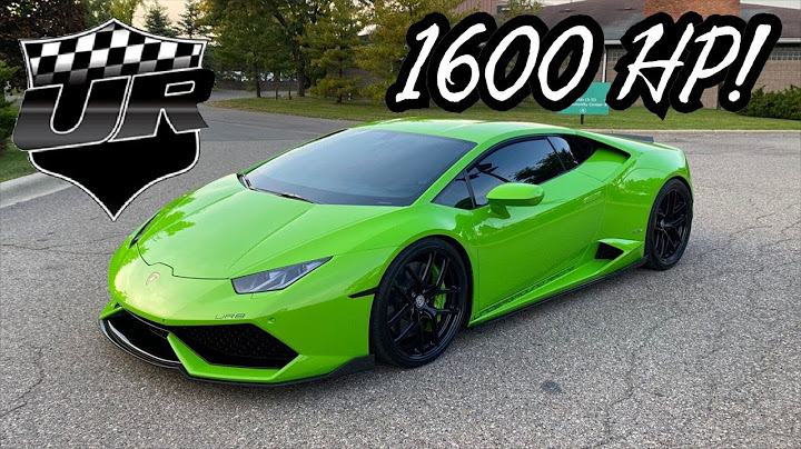 1600HP UNDERGROUND RACING TWIN TURBO LAMBORGHINI HURACAN REVIEW! *INSANE*
