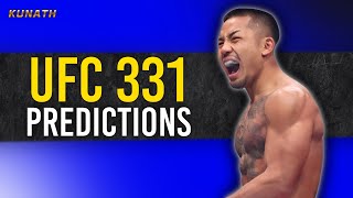 UFC 331 Full Card Breakdown & Predictions | Van vs Pantoja 2