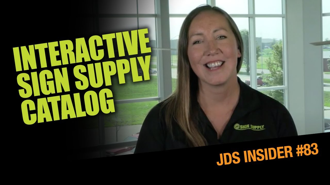 How to Find Video Links in the Sign Supply Catalog - Insider #83