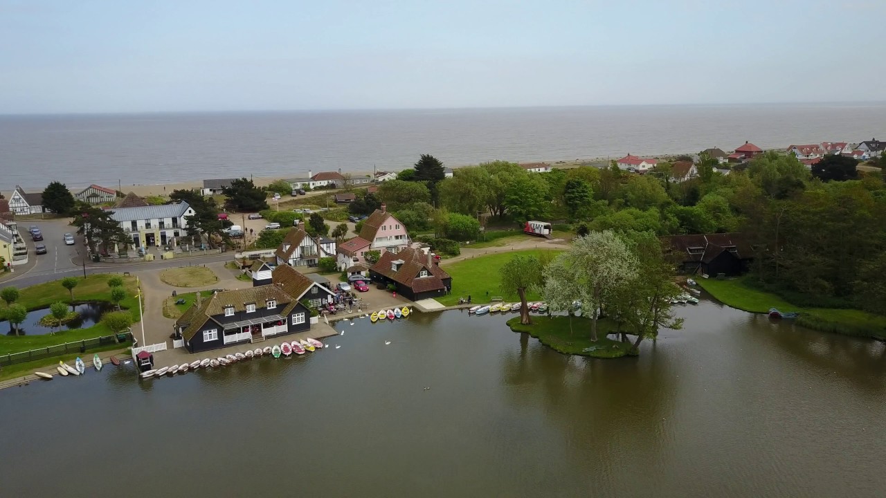 Thorpeness Lake - Suffolk - 4K DJI Mavic Pro drone footage