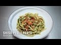 Shiso Pesto Pasta