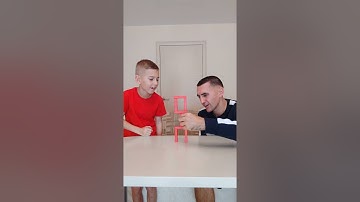 Invisible Jenga #shorts by Goodwin Family