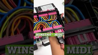 🔌WINSTA® pre-assembled cabling service is the perfect wiring method for modular construction