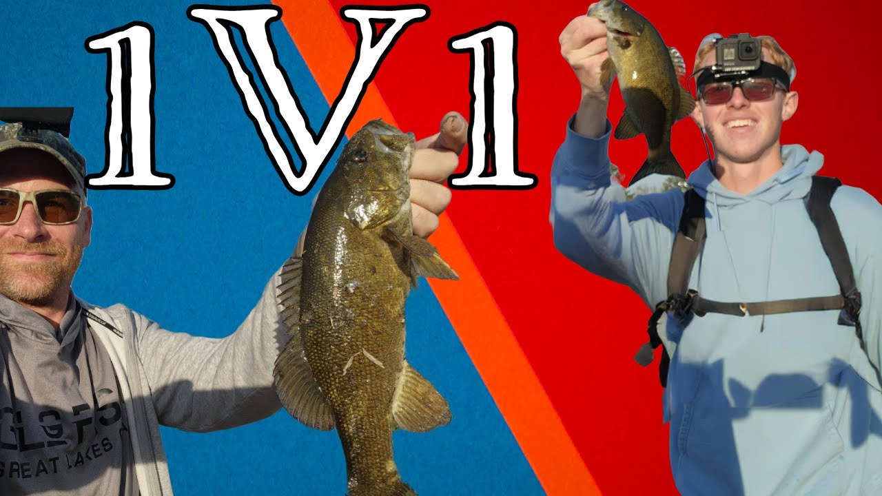 1 v 1 Bass Fishing!