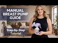 How to Use a Manual Breast Pump Correctly | Step-by-Step Guide for First-Time Moms