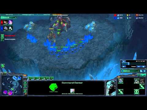 SC2 Halby #140 (p1of2) TvZ Build Demo Uber-Ups Master Ladder (ling bling muta)