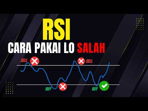 SELAMA INI KAMU SALAH PAKAI RSI! 🤦‍♂️ Bukan Oversold Buy & Overbought Sell!