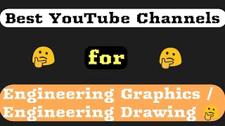 Best YouTube Channels for Engineering Graphics /Drawing || @GATE ACADEMY PLUS @Manas Patnaik