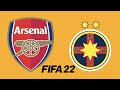 🏴󠁧󠁢󠁥󠁮󠁧󠁿 Arsenal Vs FCSB 🇷🇴  - FIFA 22 - Summer Cup Round 1