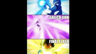 Galick Final Kamehameha Z Warriors Goku, Trunks, Vegeta Final Attack Against Zamasu