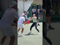 Warming up… Sabalenka style 💃
