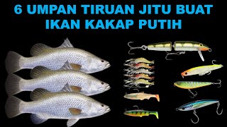 6 Umpan Tiruan Paling Jitu Buat Ikan Kakap Putih Yang Sering Digunakan