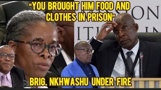 Commnr Baloyi Grills Brigadier Nkhwashu on Prison Visit to KT Molefe After his Arrest for Murder