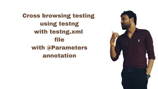 How to handle cross browsing using testng.xml  #automationtesting #testng #suryavenu #selenium