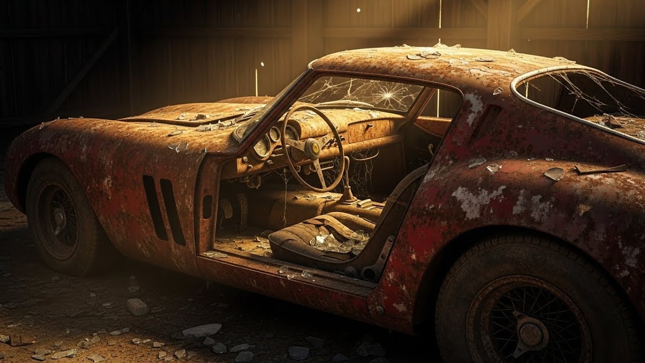 ASMR Restoration: Abandoned $70M Ferrari 250 GTO Barn Find | Satisfying Transformation