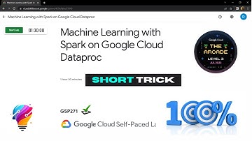 Machine Learning with Spark on Google Cloud Dataproc || [GSP271] || Solution