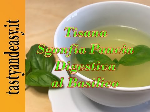 Tisana al Basilico Sgonfia Pancia e Digestiva