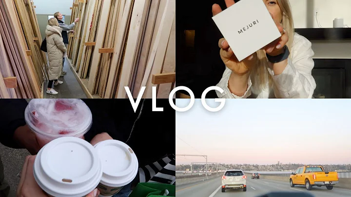 VLOG: weekend at home, mejuri unboxing, building a...