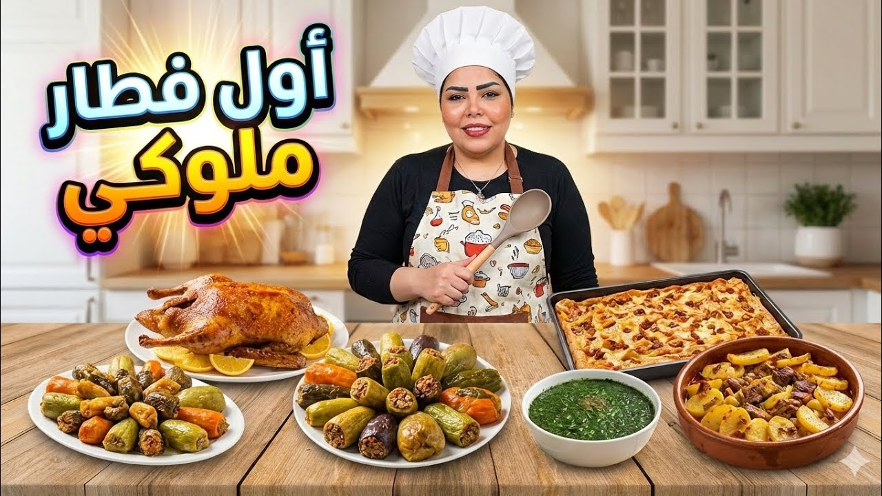 تحدي عزومة أول يوم رمضان🌙سفرة فخمة جداً من غير ما تصرفي كتير! 🌙✨️🏮 