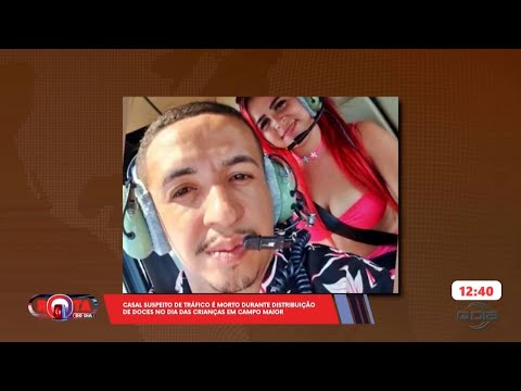 Casal suspeito de tráfico de drogas é assassinado durante evento em Campo Maior 14 10 2024