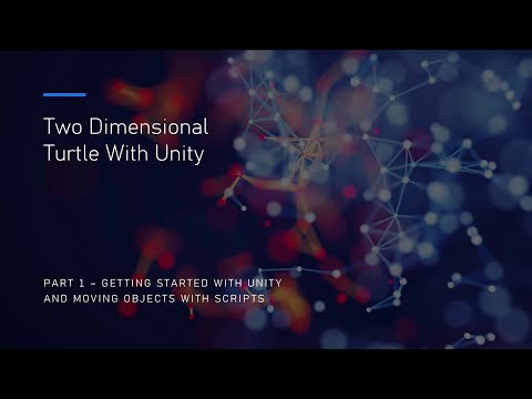 Using C# Scripts to Move Objects - 2D Turtle With Unity Part 1
