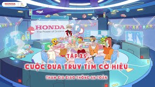 Honda Tôi yêu Việt Nam - Vui Giao Thông mùa 2- Tập 25:Truy tìm cờ hiệu. Tham gia giao thông an toàn.