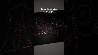 Diy Strass Painting Tutorial