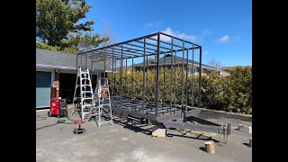 Enclosed trailer build | Episode 4 | The walls