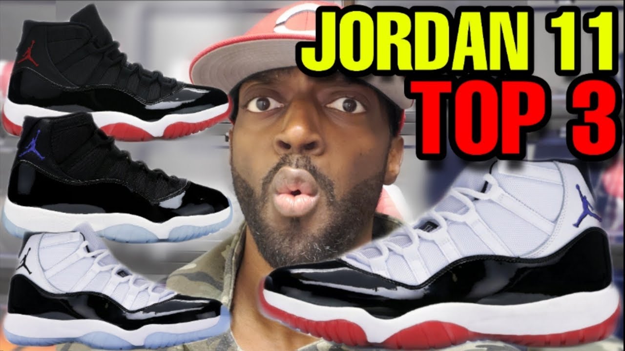 jordan 11 top 3