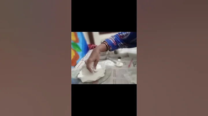 #diy#agarbatti stand#lotus&leaf#wallputty #homemade clay#festive decor#poojaspecial#budgetme#shorts#